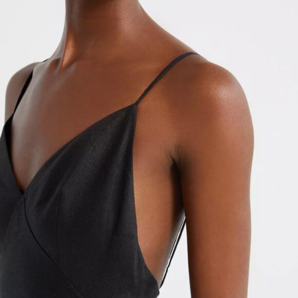 Anthropologie Sau Lee Linen Black Maxi Dress (NWT - SOLD OUT) - Picture 4 of 12